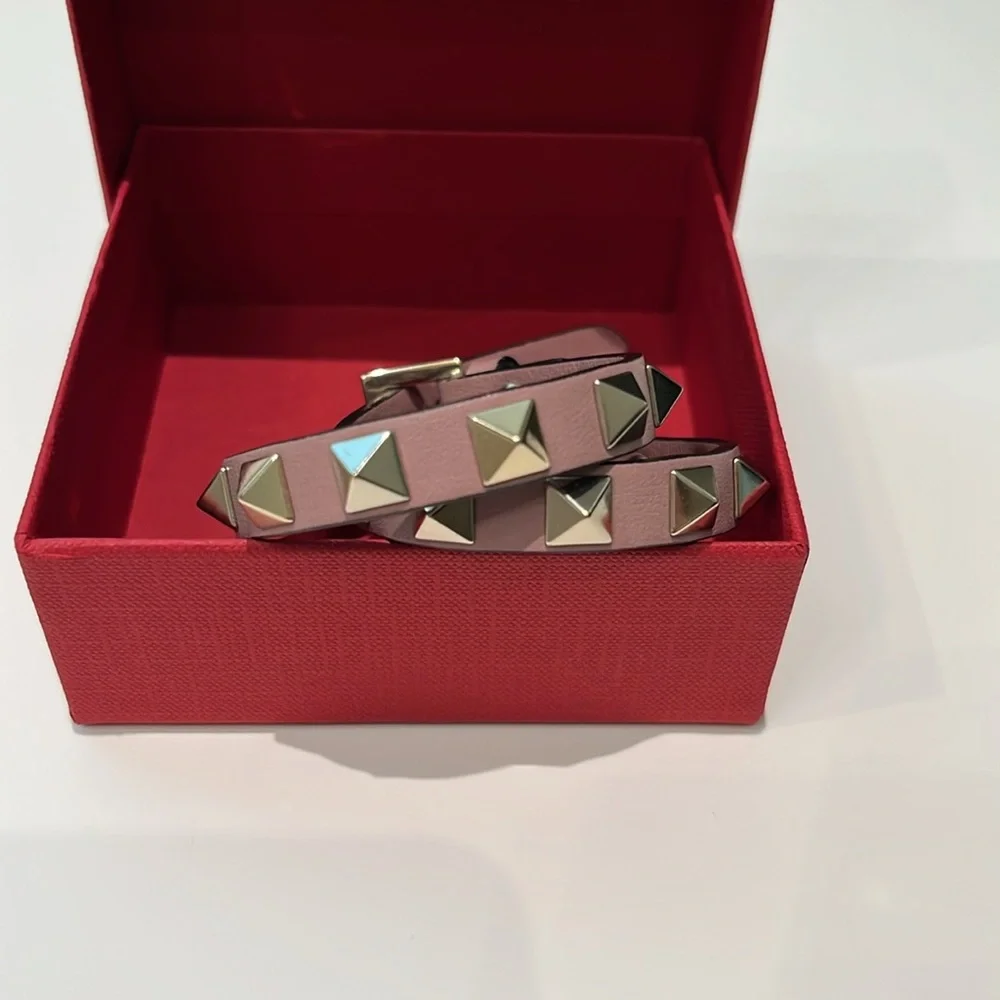 Valentino Rockstud Bracelet Double Strap - Picture 4 of 6